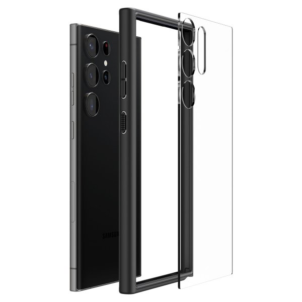 Spigen Samsung Galaxy S23 Ultra Deksel Ultra Hybrid Matte Black