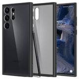 Spigen Samsung Galaxy S23 Ultra Deksel Ultra Hybrid Matte Frost Black