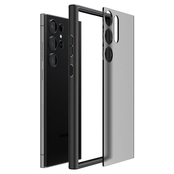 Spigen Samsung Galaxy S23 Ultra Deksel Ultra Hybrid Matte Frost Black