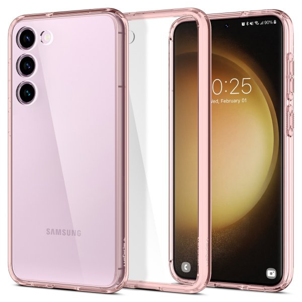 Spigen Samsung Galaxy S23 Deksel Ultra Hybrid Rose Crystal