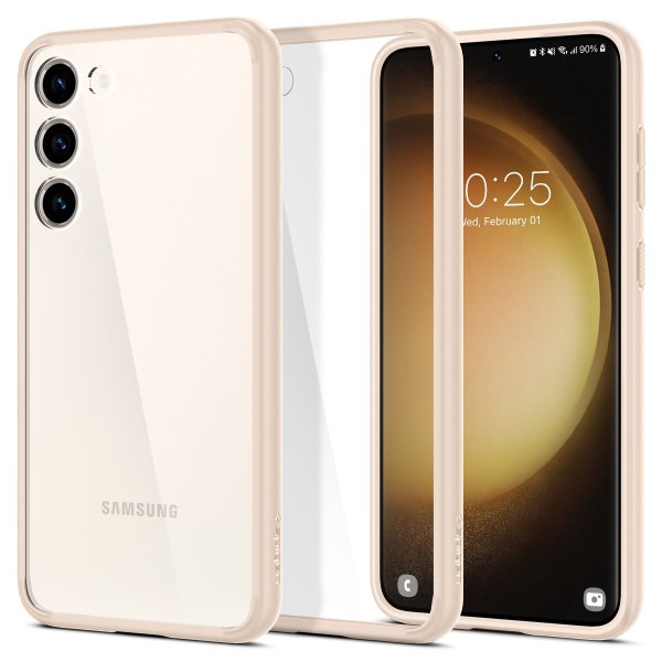 Spigen Samsung Galaxy S23 Deksel Ultra Hybrid Sand Beige