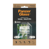 PanzerGlass Samsung Galaxy S23 Ultra Skjermbeskytter Matrix Hybrid Glass EasyAligner