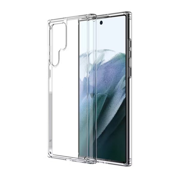 Rvelon Samsung Galaxy S23 Ultra Deksel Støtsikker Transparent
