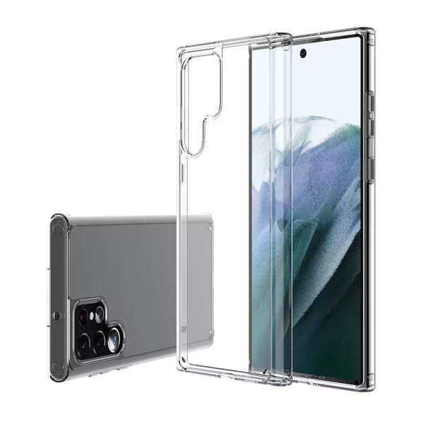 Rvelon Samsung Galaxy S23 Ultra Deksel Støtsikker Transparent