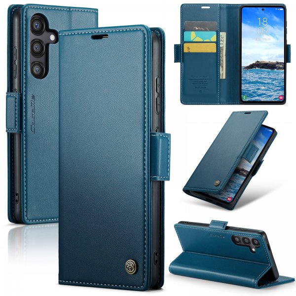 CaseMe Samsung Galaxy S24 FE Etui 023 Series Blå