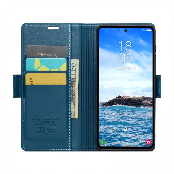 CaseMe Samsung Galaxy S24 FE Etui 023 Series Blå