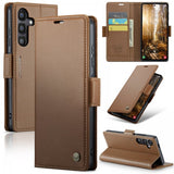 CaseMe Samsung Galaxy S24 FE Etui 023 Series Brun