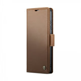 CaseMe Samsung Galaxy S24 FE Etui 023 Series Brun