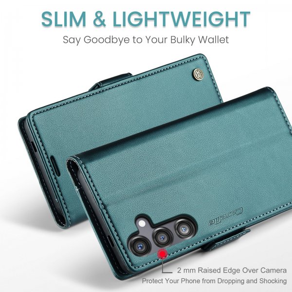 CaseMe Samsung Galaxy S24 FE Etui 023 Series Grønn