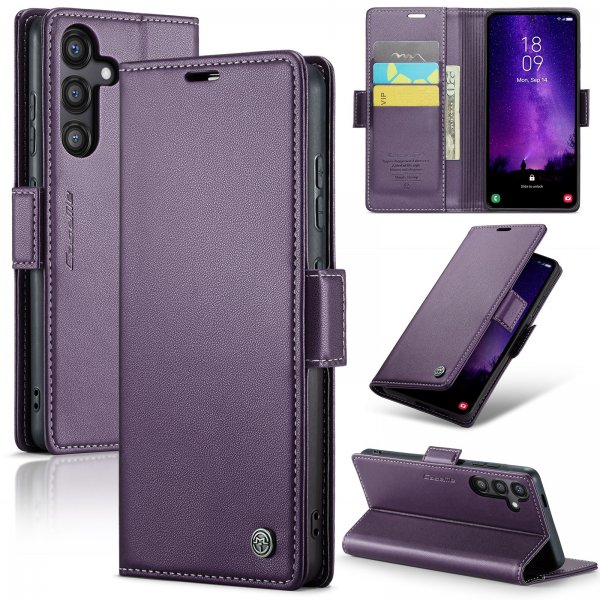 CaseMe Samsung Galaxy S24 FE Etui 023 Series Lilla