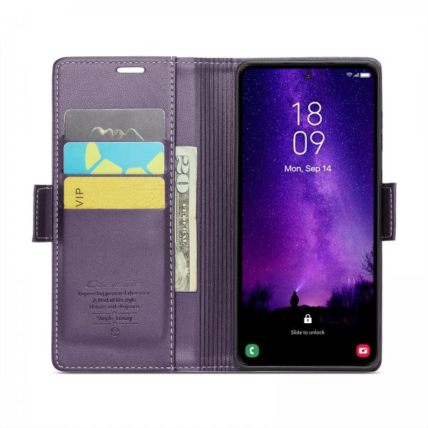 CaseMe Samsung Galaxy S24 FE Etui 023 Series Lilla