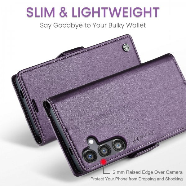 CaseMe Samsung Galaxy S24 FE Etui 023 Series Lilla