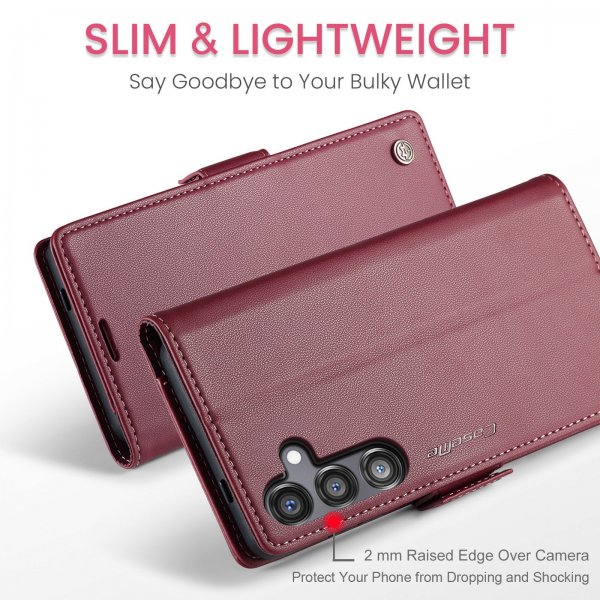 CaseMe Samsung Galaxy S24 FE Etui 023 Series Rød
