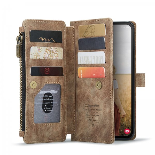 CaseMe Samsung Galaxy S24 FE Etui C30 Series Brun