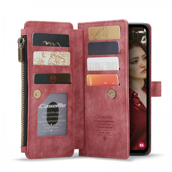CaseMe Samsung Galaxy S24 FE Etui C30 Series Rød