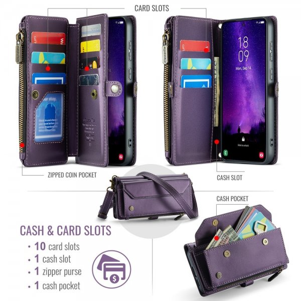 CaseMe Samsung Galaxy S24 FE Etui C36 Series Lilla