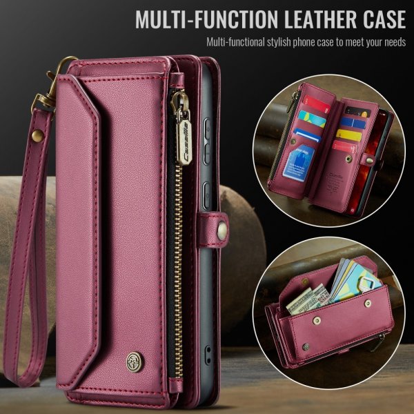 CaseMe Samsung Galaxy S24 FE Etui C36 Series Rød