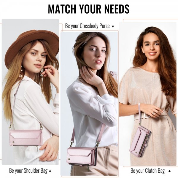 CaseMe Samsung Galaxy S24 FE Etui C36 Series Rosa
