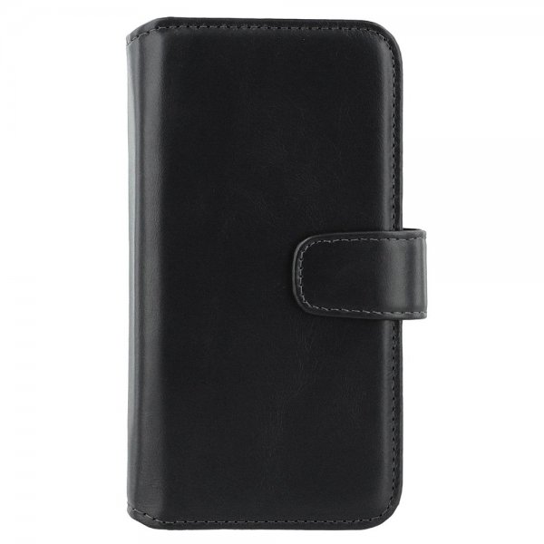 Nordic Covers Samsung Galaxy S24 FE Etui Essential Leather Raven Black