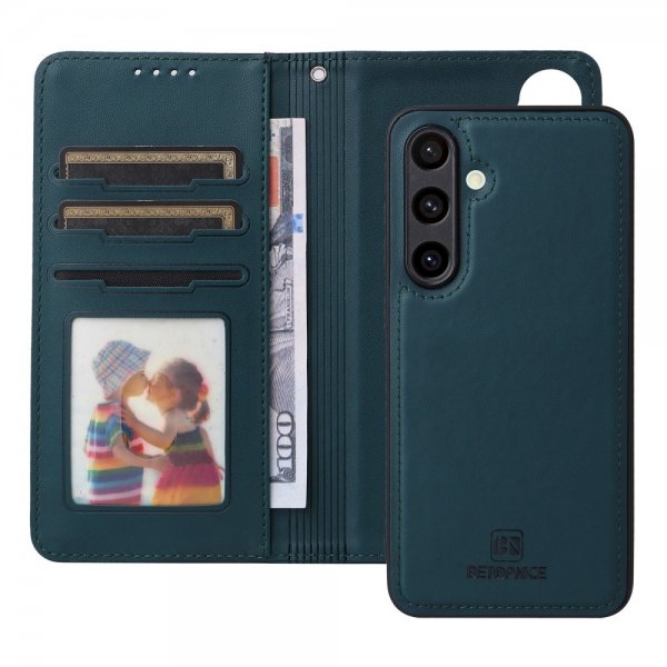 Betopnice Samsung Galaxy S24 FE Etui Avtagbart Deksel 005 Blå