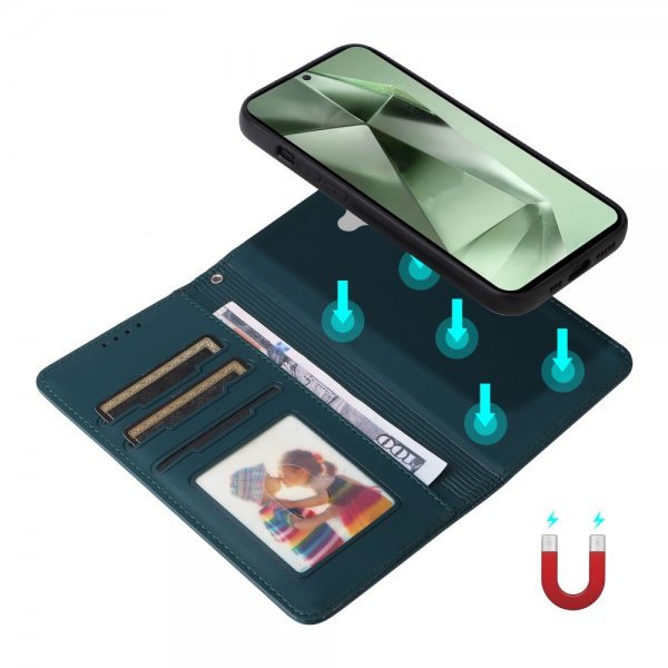 Betopnice Samsung Galaxy S24 FE Etui Avtagbart Deksel 005 Blå