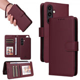 Betopnice Samsung Galaxy S24 FE Etui Avtagbart Deksel 005 Rød