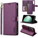 Lc.Imeeke Samsung Galaxy S24 FE Etui Avtagbart Deksel L2 Series MagSafe Lilla