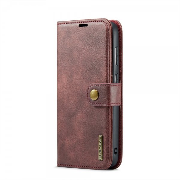 Dg.Ming Samsung Galaxy S24 FE Etui Avtagbart Deksel Rød