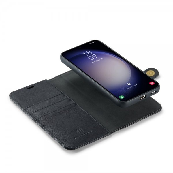 Dg.Ming Samsung Galaxy S24 FE Etui Avtagbart Deksel Svart