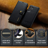 Dg.Ming Samsung Galaxy S24 FE Etui Avtagbart Deksel Svart