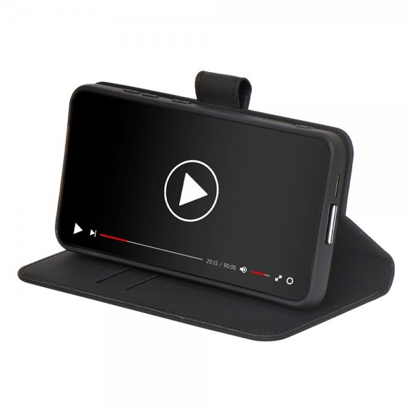 Puro Samsung Galaxy S24 FE Etui Wallet Stand Svart