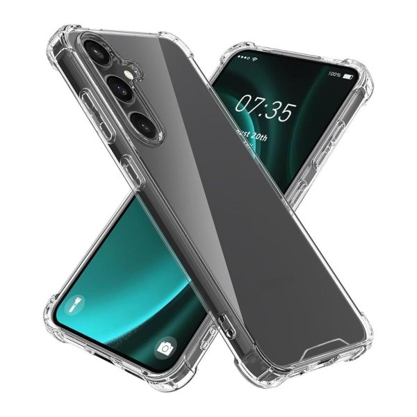 Samsung Galaxy S24 FE Deksel Støtsikker Transparent