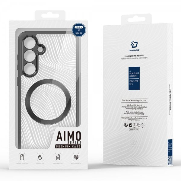 Dux Ducis Samsung Galaxy S24 FE Deksel Aimo Series MagSafe Svart