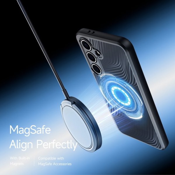 Dux Ducis Samsung Galaxy S24 FE Deksel Aimo Series MagSafe Svart