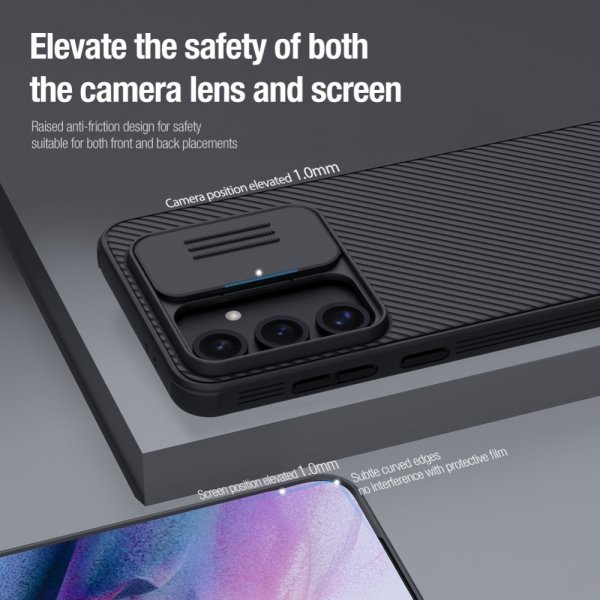 Nillkin Samsung Galaxy S24 FE Deksel CamShield Pro Svart