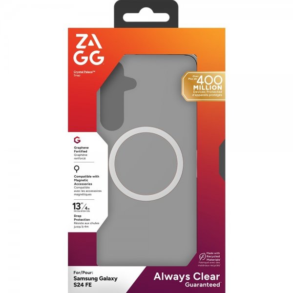 Zagg Samsung Galaxy S24 FE Deksel Crystal Palace Snap Transparent