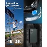Spigen Samsung Galaxy S24 FE Deksel Liquid Air Abyss Green