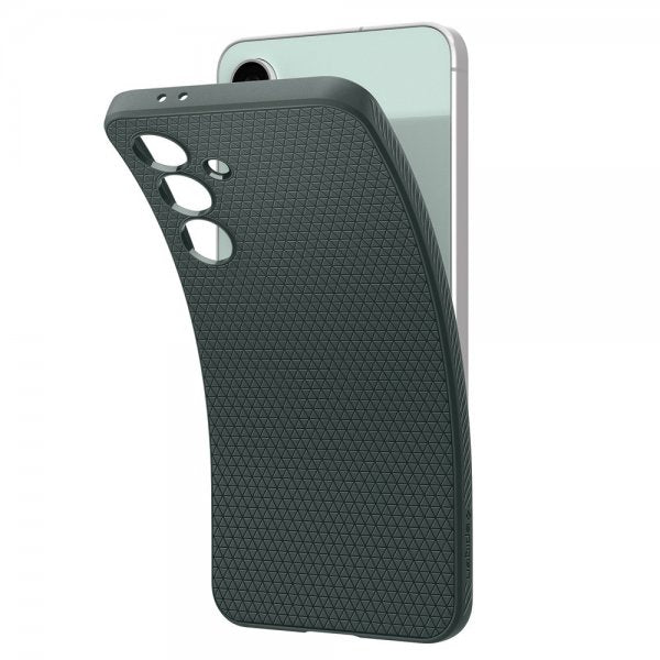 Spigen Samsung Galaxy S24 FE Deksel Liquid Air Abyss Green
