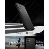 Spigen Samsung Galaxy S24 FE Deksel Liquid Air Matte Black