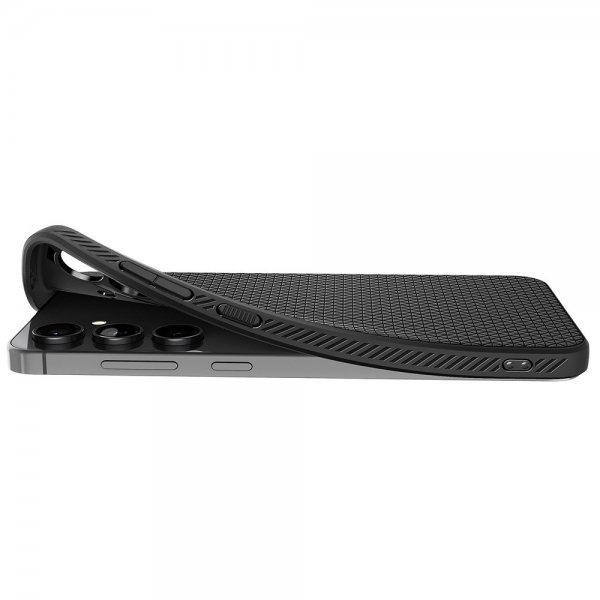 Spigen Samsung Galaxy S24 FE Deksel Liquid Air Matte Black