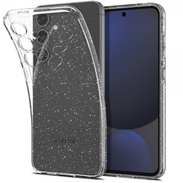 Spigen Samsung Galaxy S24 FE Deksel Liquid Crystal Glitter Crystal Quartz