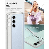 Spigen Samsung Galaxy S24 FE Deksel Liquid Crystal Glitter Crystal Quartz
