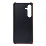 Samsung Galaxy S24 FE Deksel med To Kortlommer Brun