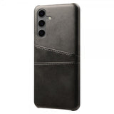 Samsung Galaxy S24 FE Deksel med To Kortlommer Svart