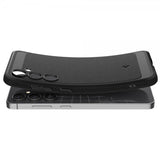 Spigen Samsung Galaxy S24 FE Deksel Rugged Armor Matte Black