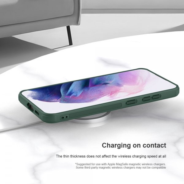 Nillkin Samsung Galaxy S24 FE Deksel Super Frosted Shield Pro MagSafe Grønn
