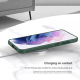 Nillkin Samsung Galaxy S24 FE Deksel Super Frosted Shield Pro MagSafe Grønn