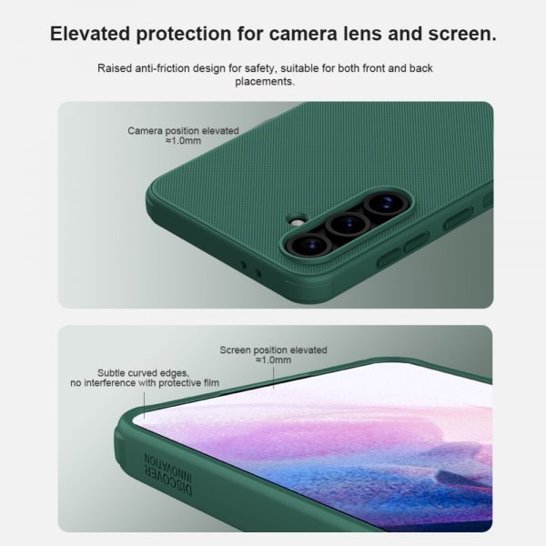 Nillkin Samsung Galaxy S24 FE Deksel Super Frosted Shield Pro MagSafe Svart
