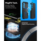 Spigen Samsung Galaxy S24 FE Deksel Tough Armor MagFit Svart
