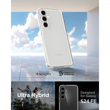 Spigen Samsung Galaxy S24 FE Deksel Ultra Hybrid Crystal Clear